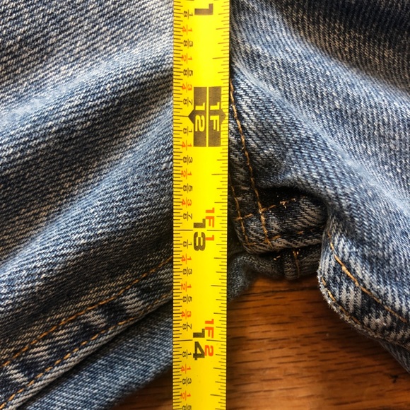 Vintage 90s Tommy Jeans Big Flag Mens Jeans 36x32 - Picture 11 of 12